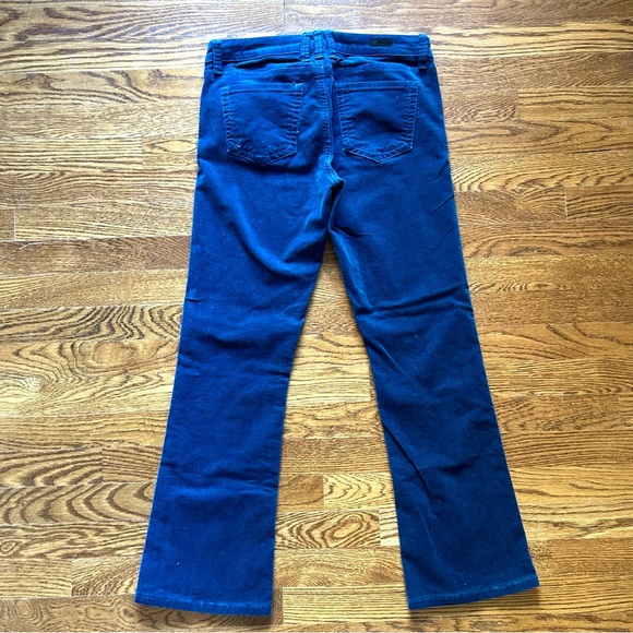 Kut From the Kloth Karen Corduroy Baby Bootcut Size Six Color Blue - Picture 5 of 8